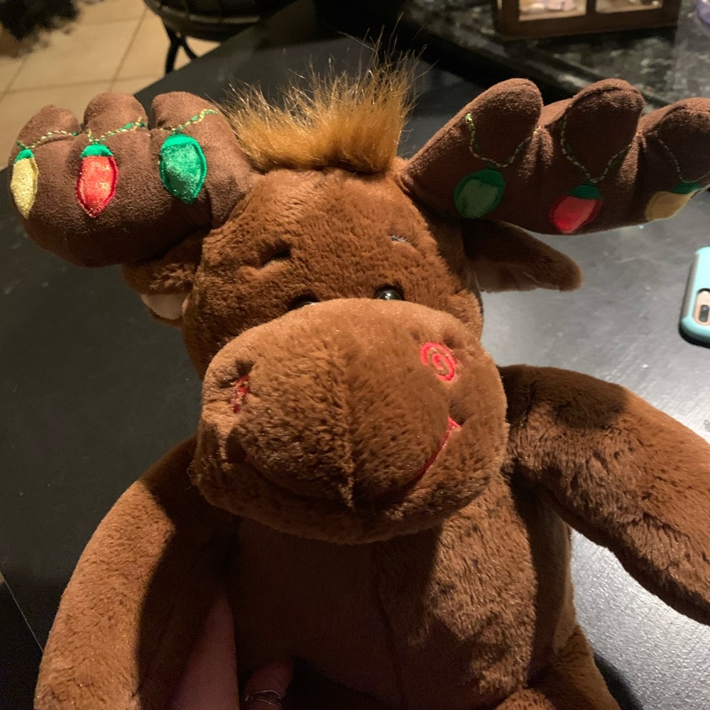 Build A Bear Christmas Moose